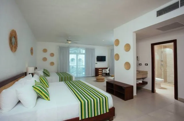 Hotel Whala Bayahibe room 2 king bed